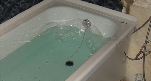 Установкой акрилового вкладыша | Светогорск